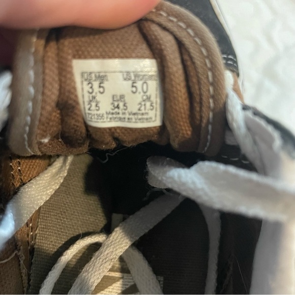 Vans Old Skool Glow In The Dark Skulls Black White Lace Up Size Women 5 Men 3.5 - Picture 6 of 8